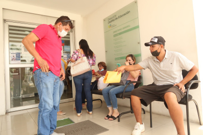 Proceso. En el Distrito de Educación Tarqui del Ministerio de Educación, las quejas recaen en la falta de cupos.