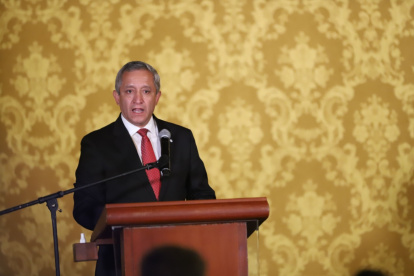 Ministro. Patricio Carrillo ingresó al Gobierno el 31 de marzo.