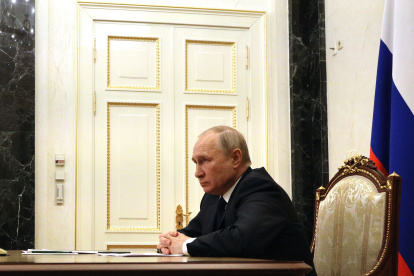 Vladimir Putin en foto de archivo.