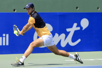 Roberto Quiroz, tenista ecuatoriano, logró el paso a las seminales.