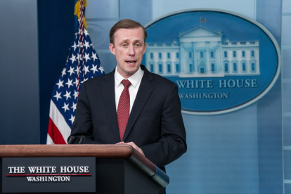 Jake Sullivan, el asesor de seguridad nacional del presidente de Estados Unidos, Joe Biden, en una fotografía de archivo.