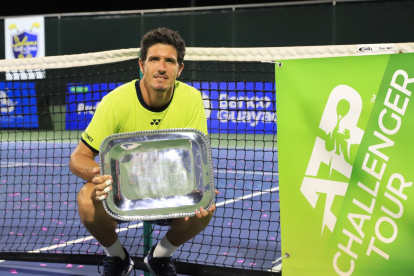 Emilio Gómez llegó al torneo como primer sembrado tras ganar el Challenger de Salinas 2 del año pasado. Ahora lo ratificó.