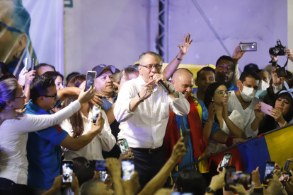 En el coliseo River Oeste, ubicado en la 11 y Huancavilda, Glas dijo no tener "un átomo de arrepentimiento".