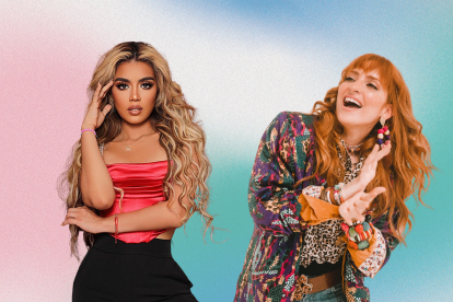 Andreína Bravo y Mirella Cesa