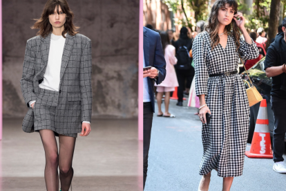 Estampado Príncipe de Gales y Vichy.