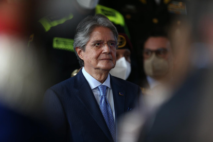El presidente de Ecuador, Guillermo Lasso, en una fotografía de archivo.