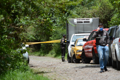 El cuerpo de Don Naza fue encontrado en Amaguaña, Pichincha.