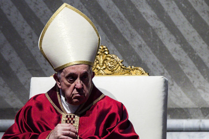 Papa Francisco este 15 de abril de 2022.