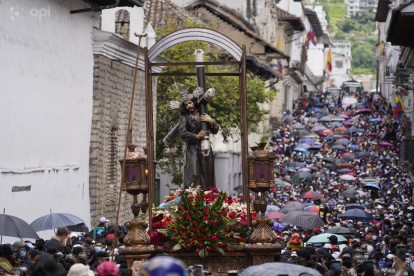 Jesús del Gran Poder conmueve a los quiteños