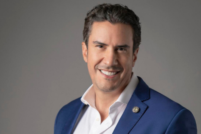 Fotografía cedida por los Premios Verdes donde aparece su cofundador y vicepresidente, José Javier Guarderas.