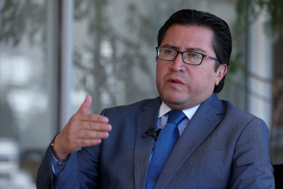 El abogado Carlos Poveda, miembro del equipo legal internacional de Julian Assange, en una fotografía de archivo