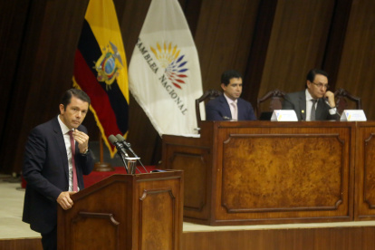 Labor. El ministro Jiménez asumió el cargo con la consigna de entablar diálogos.