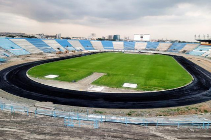 El partido entre el Súper 9 y el City fue suspendido por el mal estado del gramado del Modelo.