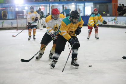 En el Quicentro Sur se juega el torneo amistoso internacional mixto.