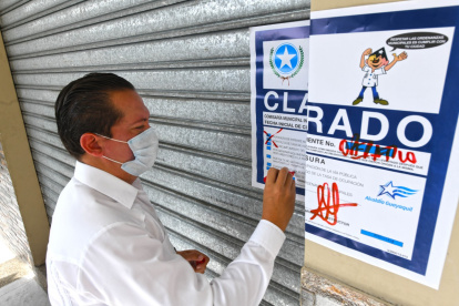 Hecho. Las clausuras las realizó el Municipio de Guayaquil.