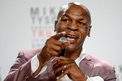 El exboxeador Mike Tyson, en una imagen de archivo.