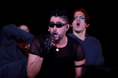 El artista puertorriqueño Bad Bunny, en una fotografía de archivo