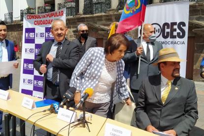 El pasado 7 de abril Voces por la Democracia presentó una propuesta de consulta popular ciudadana.