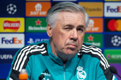 Carlo Ancelotti, entrenador del Real Madrid.