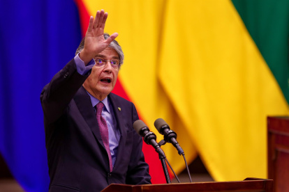 El presidente de Ecuador, Guillermo Lasso, en una fotografía de archivo.