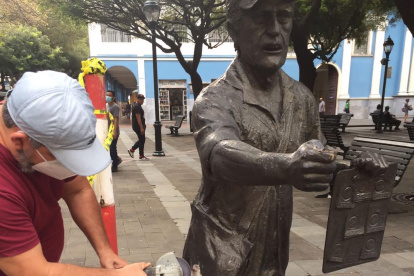 Consecuencia. La restauración se dio el lunes 25 de abril.