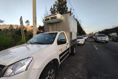 Miembros de Criminalística llegaron para levantar indicios y hasta el momento se supo que se trataría por un tema de drogas.