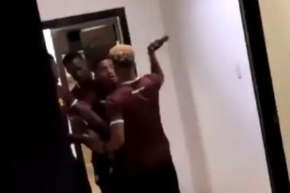 Captura del vídeo de jugadores de Barcelona del 2021.