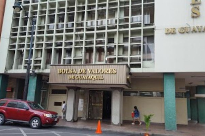 Institución. El edificio de la Bolsa de Valores de Guayaquil.
