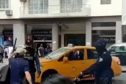 Hecho. El incidente se registró durante un operativo, aseguró el Municipio.