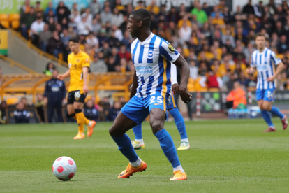 Moisés Caicedo sumó su quinta titularidad consecutiva en el Birghton