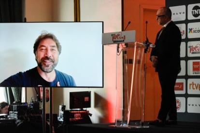 El actor Javier Bardem.