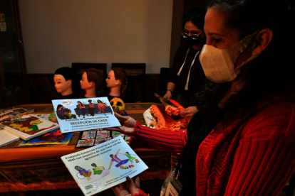 Brisa buscar ser el apoyo de los niños abusados.