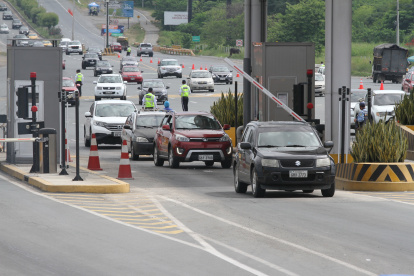 Peaje en Guayaquil.
