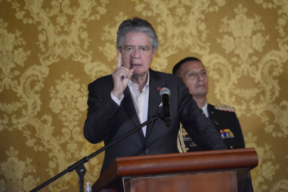 Actitud. El presidente Guillermo Lasso se ha mostrado más confrontativo en sus últimas apariciones públicas.