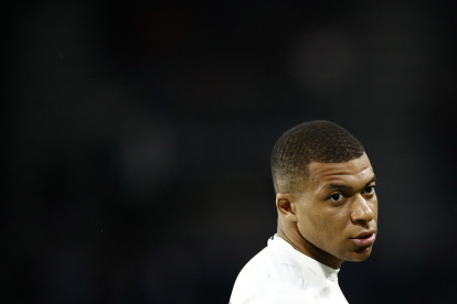 El futbolista del Paris Saint-Germain Kylian Mbappé