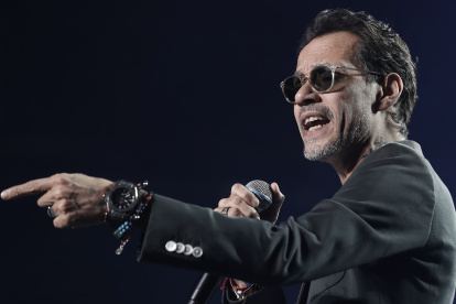 El cantante Marc Anthony, en una fotografía de archivo