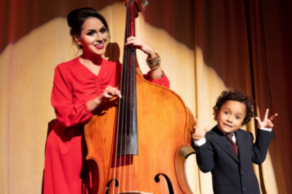 Ana y su hijo Pedro.