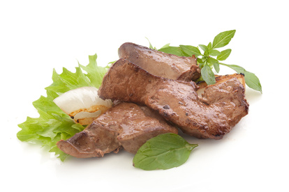 Gastronomía. Una de los platos es el hígado frito.