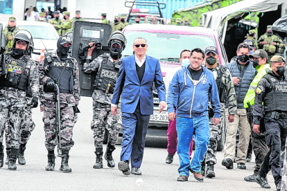 Liberación. El exvicepresidente Jorge Glas salió en libertad en abril.