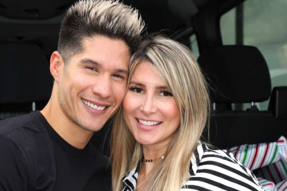 Chyno y Natasha en sus tiempos felices. Ella ha manifestado que se mantuvo junto al cantante venezolano en sus momentos más críticos.