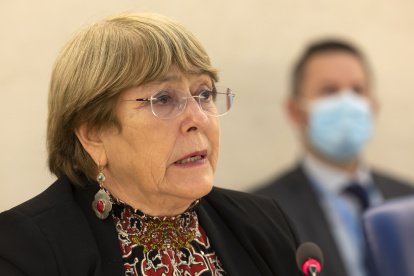 La alta comisionada de la ONU para los derechos humanos, Michelle Bachelet, en foto de archivo.