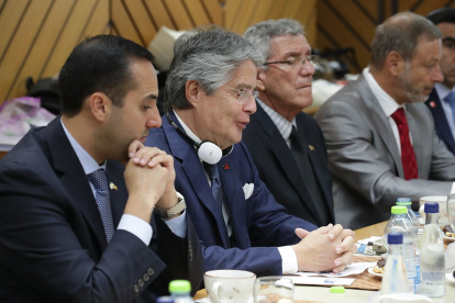 El presidente de la República, Guillermo Lasso, junto a la comitiva oficial recorrieron las instalaciones de Israel Aerospace Industries, con el objetivo de conocer los sistemas de seguridad, defensa e inteligencia que cuenta este país y que nos permitirán combatir y enfrentar el narcotráfico en Ecuador.
