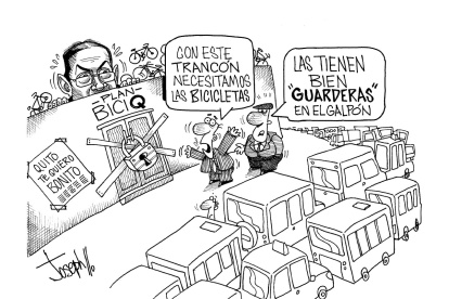 Sin avanzar un metro