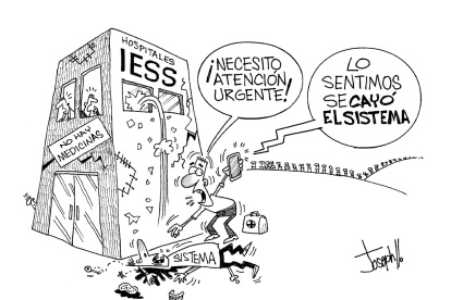 Se cae en pedazos la seguridad social... ¿y los responsables?