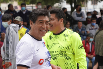 El exalcalde de Quito continúa con las actividades que le han dado popularidad en diferentes sectores de la capital.