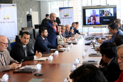 Las autoridades del sector energético se reunieron este 13 de mayo de 2022.