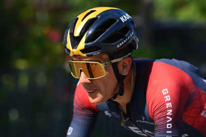 Richard Carapaz remetó en quinto lugar la décima etapa del Giro.