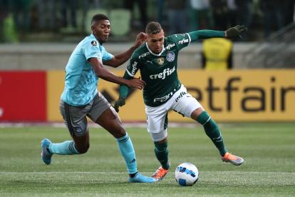 Emelec y Palmeiras no se hacen daño en el Allianz Parque de Sao Paulo.
