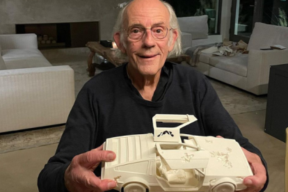 Christopher Lloyd es más conocido por su papel de Dr. Emmett Brown en la trilogía cinematográfica "Volver al Futuro"