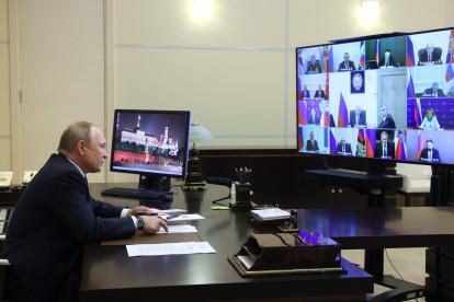 Putin aseguró que se trata de acciones de estructuras estatales